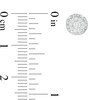 Thumbnail Image 3 of 1/2 CT. T.W. Composite Diamond Stud Earrings in 10K White Gold