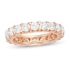 Thumbnail Image 1 of 3 CT. T.W. Diamond Comfort-Fit Eternity Band in 14K Rose Gold
