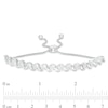 Thumbnail Image 3 of 1/2 CT. T.W. Diamond "S" Bolo Bracelet in Sterling Silver - 9.5"
