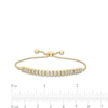 Thumbnail Image 2 of 1/6 CT. T.W. Diamond Line Bolo Bracelet in 10K Gold - 9.5"