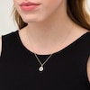 Thumbnail Image 2 of Diamond Accent "Best Friend" Cutout Dog Paw Disc Pendant in 10K Gold