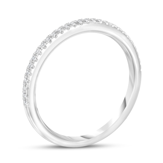 1/6 CT. T.w. Diamond Anniversary Band in 10K White Gold