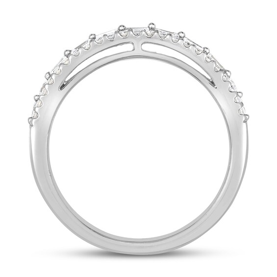 5/8 CT. T.w. Diamond Multi-Row Band in 14K White Gold