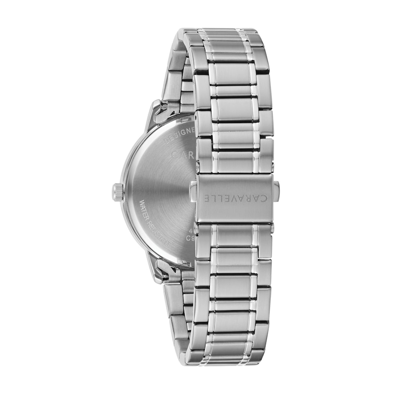 Main Image 3 of Men's Caravelle by Bulova Watch with Blue Dial (Model: 43A151)