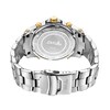 Thumbnail Image 2 of Men's JBW Jet Setter 2-1/3 CT. T.W. Diamond 18K Gold Plate Two-Tone Watch with Gold-Tone Dial (Model: JB-6213-E)