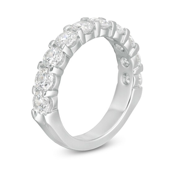 2 CT. T.w. Diamond Ten Stone Band in 14K White Gold