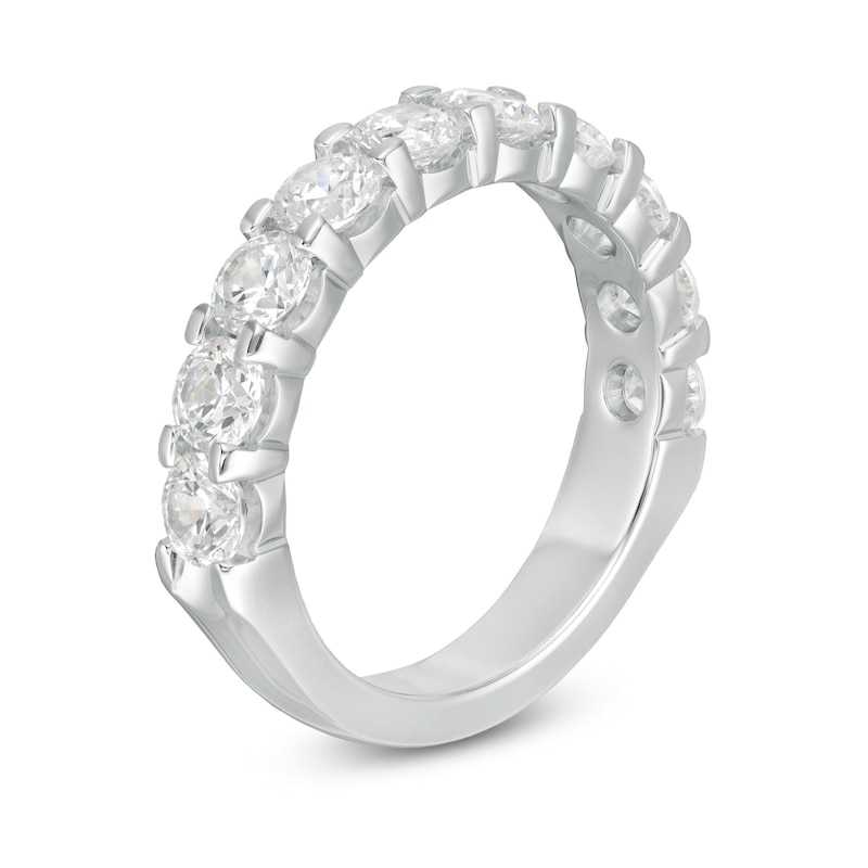 2 CT. T.W. Diamond Ten Stone Band in 14K White Gold