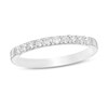 Thumbnail Image 0 of 1/4 CT. T.W. Certified Diamond Ten Stone Band in 18K White Gold (I/VS2)