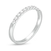 Thumbnail Image 2 of 1/4 CT. T.W. Certified Diamond Ten Stone Band in 18K White Gold (I/VS2)