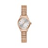 Thumbnail Image 0 of Ladies' Caravelle by Bulova Rose-Tone Expansion Watch with Silver-Tone Dial (Model: 44L254)