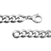 Thumbnail Image 2 of Men's 1/10 CT. T.W. Diamond ID Bracelet in Stainless Steel - 8.75"