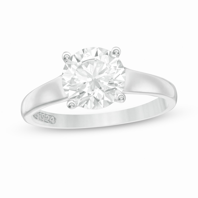 Main Image 1 of Zales Private Collection 2 CTW.  Certified Diamond Engagement Ring in 14K Two-Tone Gold (F/I1)