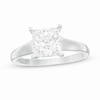 Thumbnail Image 1 of Zales Private Collection 2 CTW. Certified Princess-Cut Diamond Engagement Ring in 14K Two-Tone Gold (F/I1)