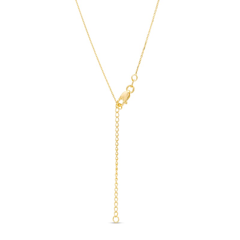 Main Image 3 of Interlocking Hearts Necklace in 14K Gold