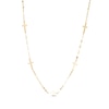 Thumbnail Image 1 of Diamond-Cut Five Cross Station Necklace in 14K Gold