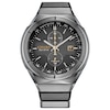 Thumbnail Image 1 of Men's Citizen Eco-Drive® Armor Chronograph Two-Tone Super Titanium™ Watch with Black Dial (Model: CA7058-55E)