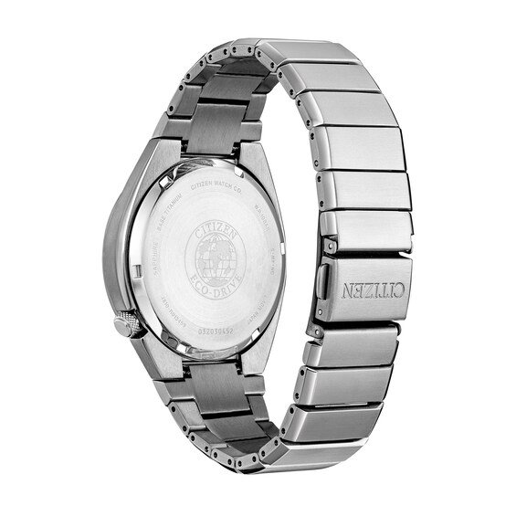 Men's Citizen Eco-Drive® Armor Super Titanium™ Watch with Black Dial (Model: Aw1660-51H)