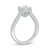 Thumbnail Image 3 of Love's Destiny by Zales 1-1/2 CT. T.W. Certified Princess-Cut Diamond Frame Engagement Ring in 14K White Gold (I/I1)