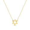 Thumbnail Image 0 of Star of David Necklace in Solid 14K Gold