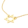 Thumbnail Image 2 of Star of David Necklace in Solid 14K Gold