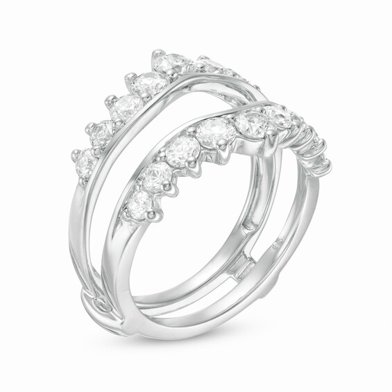 1-1/2 CT. T.w. Diamond Solitaire Enhancer in 14K White Gold