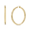 Thumbnail Image 1 of Made in Italy 5.0mm Bold Tube Hoop Earrings in 14K Gold