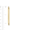 Thumbnail Image 3 of Made in Italy 5.0mm Bold Tube Hoop Earrings in 14K Gold