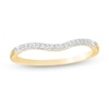 Thumbnail Image 0 of 1/10 CT. T.W. Diamond Contour Anniversary Band in 10K Gold