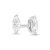 Thumbnail Image 1 of 1/4 CT. T.W. Marquise Diamond Solitaire Stud Earrings in 10K White Gold