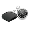 Thumbnail Image 2 of Men's James Michael Pocket Watch with Black Dial and Black Pouch (Model: PQA181125P)