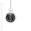 Thumbnail Image 3 of Men's James Michael Pocket Watch with Black Dial and Black Pouch (Model: PQA181125P)