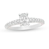 Thumbnail Image 1 of 1 CT. T.W. Certified Oval Diamond Engagement Ring in 14K Two-Tone Gold (I/SI2)