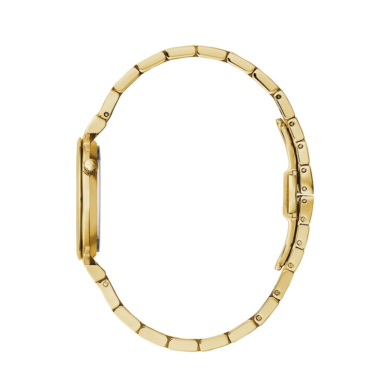 Main Image 2 of Ladies' Bulova Regatta Gold-Tone Watch with White Dial (Model: 97L161)