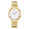 Thumbnail Image 1 of Men's Bulova Regatta Gold-Tone IP Watch with White Dial (Model: 97A153)