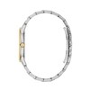 Thumbnail Image 2 of Men's Bulova Sutton Diamond Accent Two-Tone IP Watch with Black Dial (Model: 98D165)