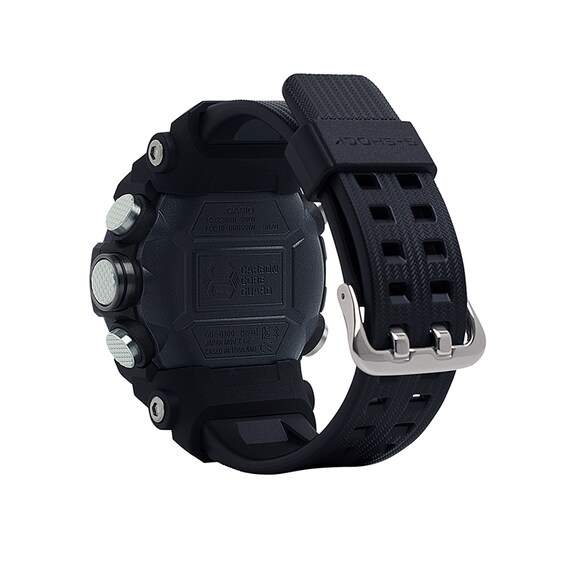 Men's Casio G-Shock Master of G Black Strap Watch with Black Dial (Model: Ggb100-1B)