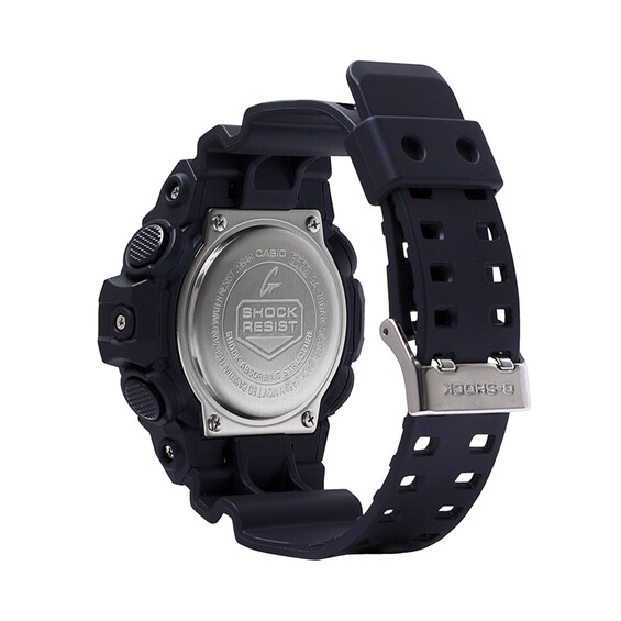 Men's Casio G-Shock Classic Black Strap Watch with Red Dial (Model: GA700AR-1A) Men's Casio G-Shock Classic Black Strap Watch with Red Dial (Model: GA700AR-1A)
