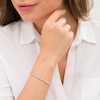 Thumbnail Image 2 of 1 CT. T.W. Diamond Tennis Bracelet in 10K White Gold