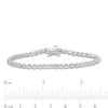 Thumbnail Image 4 of 1 CT. T.W. Diamond Tennis Bracelet in 10K White Gold