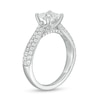 Thumbnail Image 3 of Celebration Ideal 1-1/5 CT. T.W. Certified Princess-Cut Diamond Engagement Ring in 14K White Gold (I/I1)