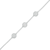 Thumbnail Image 0 of 1/5 CT. T.W. Composite Diamond Triple Circle Station Bracelet in 10K White Gold