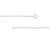 Thumbnail Image 3 of 1/5 CT. T.W. Composite Diamond Triple Circle Station Bracelet in 10K White Gold