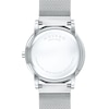 Thumbnail Image 3 of Men's Movado Museum® Classic Diamond Accent Silver-Tone Mesh Watch with Black Dial (Model: 607511)