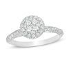 Thumbnail Image 1 of 3/4 CT. T.W. Composite Diamond Frame Engagement Ring in 14K White Gold