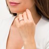 Thumbnail Image 2 of 3/4 CT. Certified Diamond Solitaire Vintage-Style Engagement Ring in 14K Two-Tone Gold (I/I1)