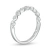 Thumbnail Image 3 of 1/15 CT. T.W. Diamond Cascading Bubbles Ring in 10K White Gold