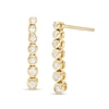 Thumbnail Image 1 of 1/4 CT. T.W. Diamond Stick Drop Earrings in 10K Gold