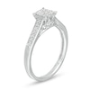 Cherished Promise Collection™ 1/4 CT. T.W. Princess-Cut Composite Diamond Promise Ring in 10K White Gold