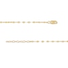 Thumbnail Image 2 of 1/10 CT. T.W. Diamond Chevron Necklace in 10K Two-Tone Gold