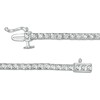 Thumbnail Image 3 of 1 CT. T.W. Diamond Square Tennis Bracelet in 10K White Gold